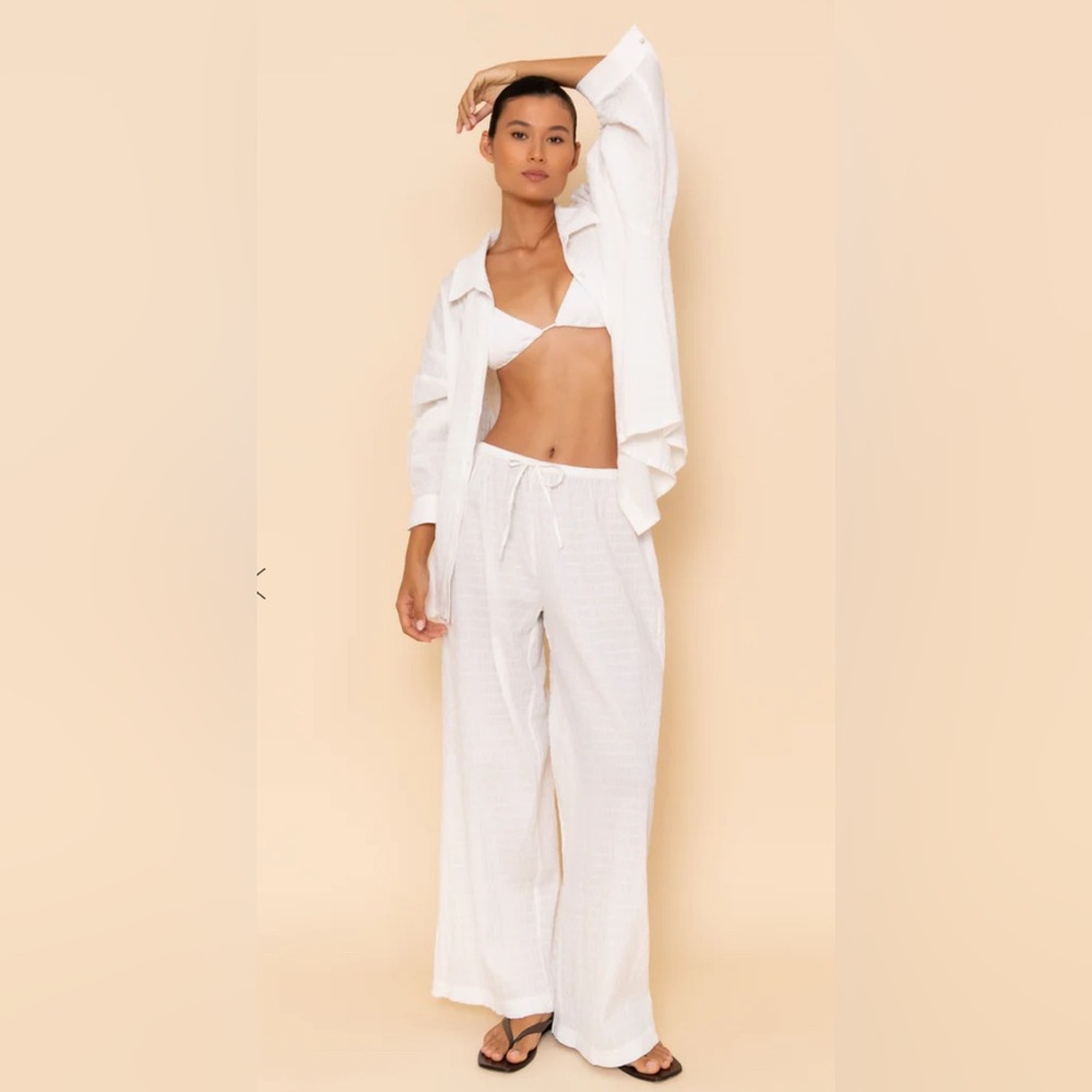 Elce Swim Willow pant - Ivory size M NWOT